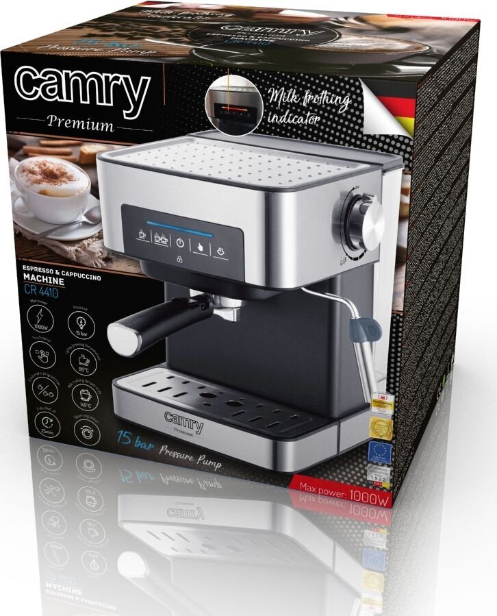 Camry CR 4410 kaina ir informacija | Kavos aparatai | pigu.lt
