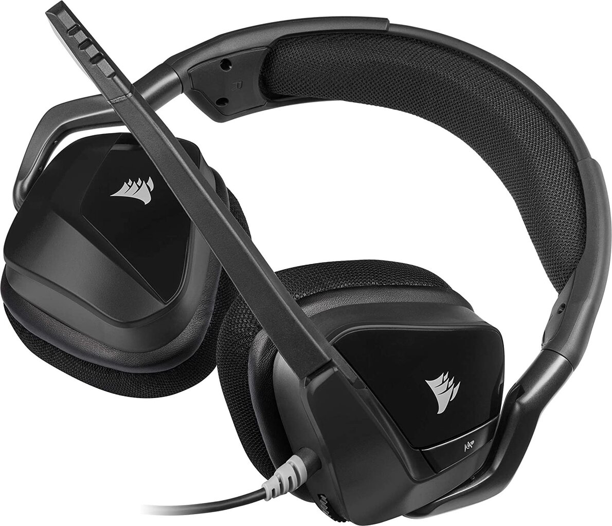 Corsair Gaming Void Elite Stereo Carbon kaina ir informacija | Ausinės | pigu.lt