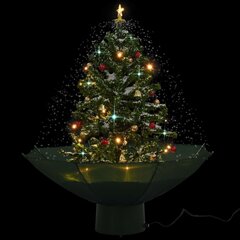 Kalėdų eglutė su sniegu, žalia цена и информация | Искусственные елки | pigu.lt
