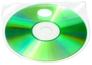 Lipni CD/DVD kišenėlė, 1vnt. цена и информация | Канцелярские товары | pigu.lt