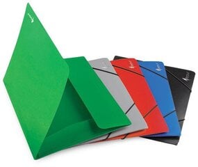 Папка с резиной Forpus, пластиковая, A4, зеленая. цена и информация | Канцелярские товары | pigu.lt