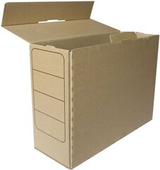 Archyvavimo dėžė Sm-Lt, 320x245x120 mm, ruda kaina ir informacija | Kanceliarinės prekės | pigu.lt