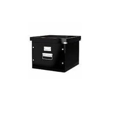 Archyvinė dėžė kartotekiniams vokams LEITZ, 357x367x285 mm, juoda цена и информация | Kanceliarinės prekės | pigu.lt