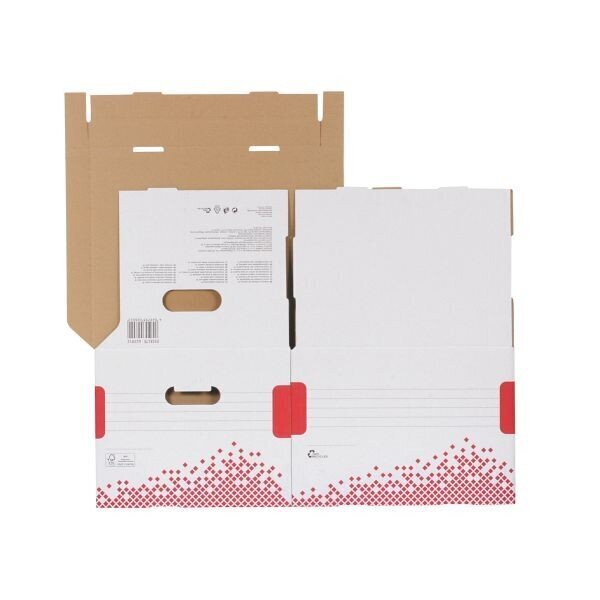 Archyvavimo dėžė - konteineris Esselte, 367x263x325 mm, balta цена и информация | Kanceliarinės prekės | pigu.lt
