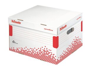 Archyvavimo dėžė - konteineris Esselte, 433x263x364 mm, balta цена и информация | Kanceliarinės prekės | pigu.lt