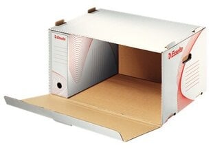 Archyvavimo dėžė Esselte, atidaromas iš šono, 360x258x540 mm, balta цена и информация | Kanceliarinės prekės | pigu.lt
