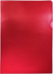 Dėklas L formos Forpus Premier A4, raudonas kaina ir informacija | Kanceliarinės prekės | pigu.lt