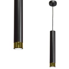 Milagro подвесной светильник Dani Black/Gold цена и информация | Люстры | pigu.lt