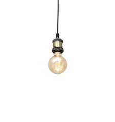 Eko-Light pakabinamas šviestuvas Edison Black/Brass kaina ir informacija | Pakabinami šviestuvai | pigu.lt