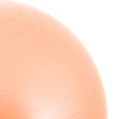 Gimnastikos kamuolys Springos, 55 cm, šviesiai oranžinis kaina ir informacija | Gimnastikos kamuoliai | pigu.lt