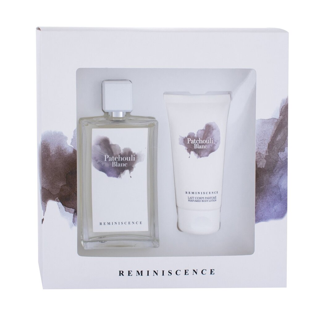 Rinkinys Reminiscence Patchouli Blanc: EDP moterims/vyrams 100 ml + kūno losjonas 75 ml kaina ir informacija | Kvepalai moterims | pigu.lt