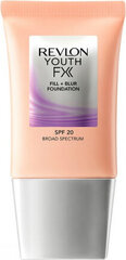 Revlon Youth FX Fill + Blur тональный крем 30 мл, 400 Caramel цена и информация | Пудры, базы под макияж | pigu.lt