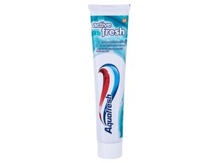 Dantų pasta Aquafresh Active Fresh Toothpaste, 125 ml цена и информация | Зубные щетки, пасты | pigu.lt