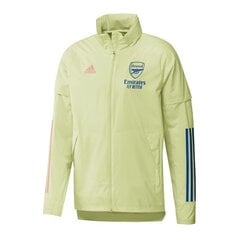 Sportinė striukė vyrams Adidas Arsenal FC All-Weather M FQ6171, geltona kaina ir informacija | Sportinė apranga vyrams | pigu.lt