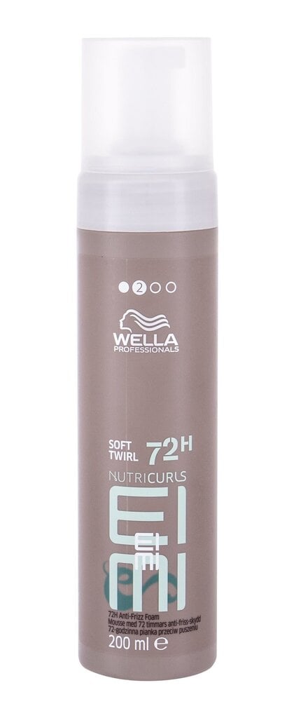 Plaukų putos Wella Professionals Eimi Soft Twirl 72H Nutricurls 200 ml цена и информация | Plaukų formavimo priemonės | pigu.lt