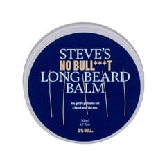 Barzdos balzamas Steve´s Long Beard Balm, 50 ml kaina ir informacija | Skutimosi priemonės ir kosmetika | pigu.lt