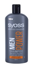 Šampūnas 3X Syoss Men Power Shampoo, 500 ml kaina ir informacija | Šampūnai | pigu.lt