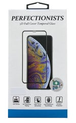 LCD apsauginis stikliukas 5D Perfectionists Apple iPhone 12 Pro Max lenktas juodas kaina ir informacija | Apsauginės plėvelės telefonams | pigu.lt