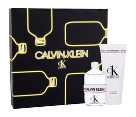 Rinkinys Calvin Klein CK Everyone moterims/vyrams: EDT, 50 ml + dušo želė, 100 ml kaina ir informacija | Kvepalai moterims | pigu.lt
