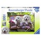 Dėlionė Ravensburger Keliaujantys šuniukai, 100 d. kaina ir informacija | Dėlionės (puzzle) | pigu.lt