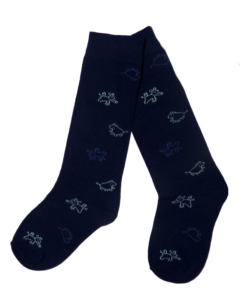 Pusilgės kojinės vaikams Gyvūnų pasaulis, mėlynos kaina | pigu.lt