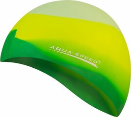 Plaukimo kepurė Aqua-Speed, žalia цена и информация | Шапочки для плавания | pigu.lt
