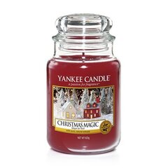 Yankee Candle Original Didelė Žvakė Christmas Magic kaina ir informacija | Žvakės, Žvakidės | pigu.lt