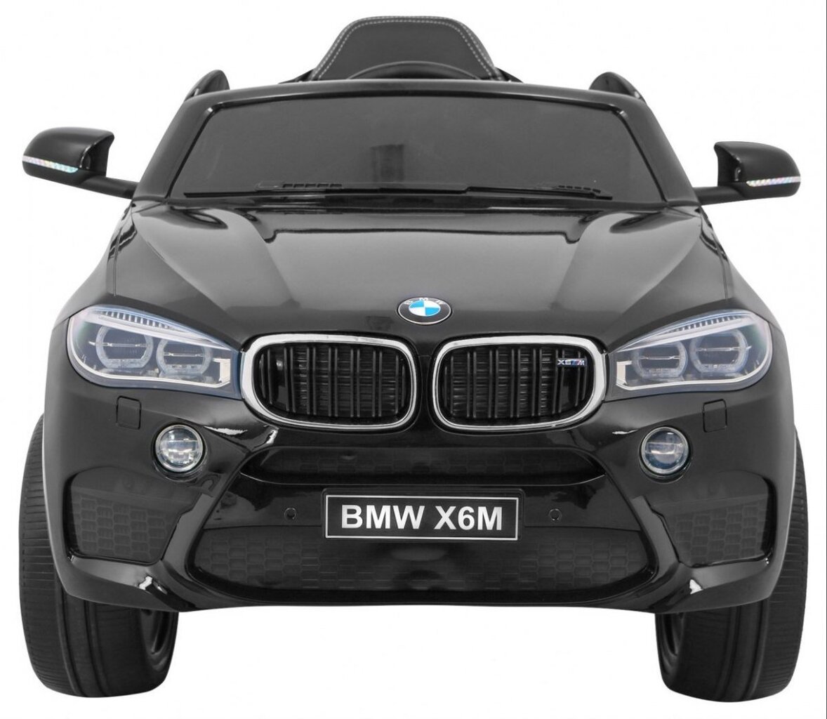 BMW X6 M Juodas kaina ir informacija | Elektromobiliai vaikams | pigu.lt