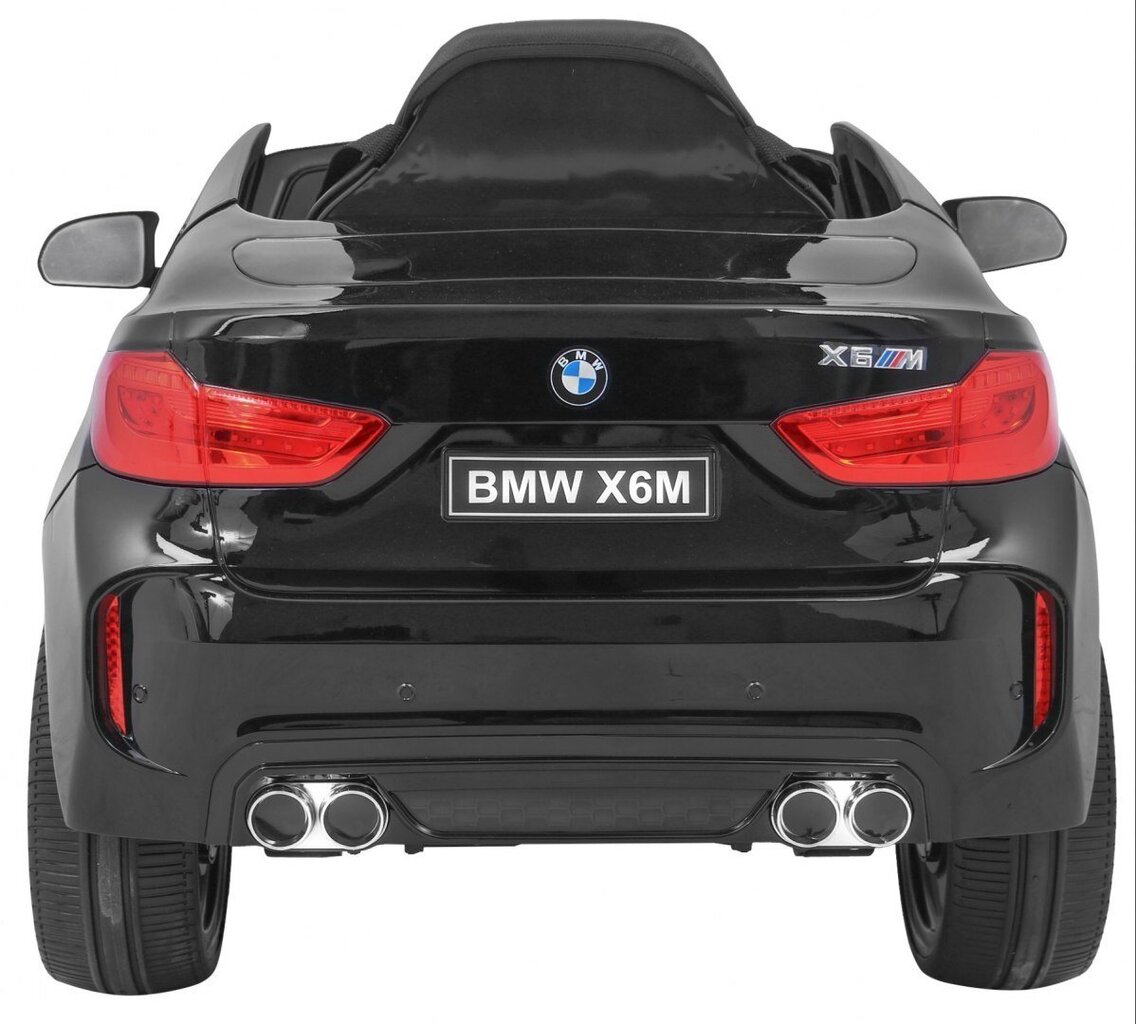 BMW X6 M Juodas kaina ir informacija | Elektromobiliai vaikams | pigu.lt