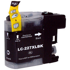 Analogine kasete rasaliniams spausdintuvams Brother Lc227Xl black kaina ir informacija | Kasetės rašaliniams spausdintuvams | pigu.lt
