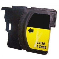 Analogine kasete rasaliniams spausdintuvams Brother Lc985Y Yellow kaina ir informacija | Kasetės rašaliniams spausdintuvams | pigu.lt