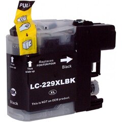 Analogine kasete rasaliniams spausdintuvams Brother Lc229Xlblack kaina ir informacija | Kasetės rašaliniams spausdintuvams | pigu.lt