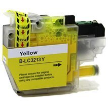 Analogine kasete rasaliniams spausdintuvams Brother Lc3213 High Yellow kaina ir informacija | Kasetės rašaliniams spausdintuvams | pigu.lt