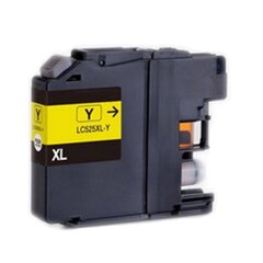 Analogine kasete rasaliniams spausdintuvams Brother Lc525Xl Yellow kaina ir informacija | Kasetės rašaliniams spausdintuvams | pigu.lt