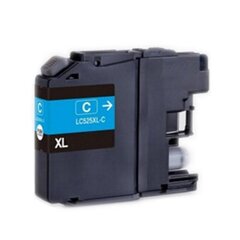 Analogine kasete rasaliniams spausdintuvams Brother Lc525Xl Cyan kaina ir informacija | Kasetės rašaliniams spausdintuvams | pigu.lt