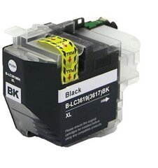 Analogine kasete rasaliniams spausdintuvams Brother Lc3619Xlbk juoda kaina ir informacija | Kasetės rašaliniams spausdintuvams | pigu.lt