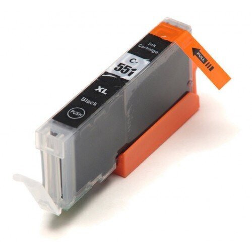 Analogine kasete rasaliniams spausdintuvams Canon Cli-551Bk Xl цена и информация | Kasetės rašaliniams spausdintuvams | pigu.lt