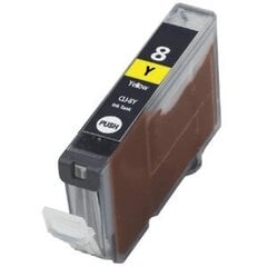 Analogine kasete rasaliniams spausdintuvams Canon Cli-8Y kaina ir informacija | Kasetės rašaliniams spausdintuvams | pigu.lt