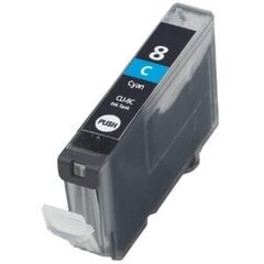 Analogine kasete rasaliniams spausdintuvams Canon Cli-8C kaina ir informacija | Kasetės rašaliniams spausdintuvams | pigu.lt