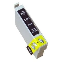 Analogine kasete rasaliniams spausdintuvams Epson T0801 juoda kaina ir informacija | Kasetės rašaliniams spausdintuvams | pigu.lt