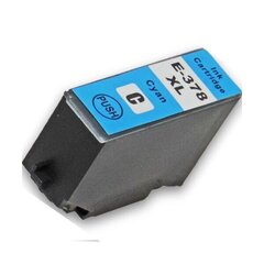 Analogine kasete rasaliniams spausdintuvams Epson 378Xl, T3782Xl / C13T37924010 Cyan High kaina ir informacija | Kasetės rašaliniams spausdintuvams | pigu.lt