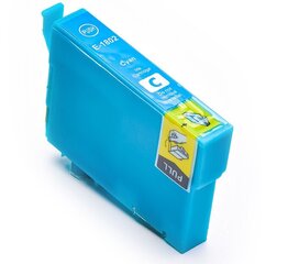 Analogine kasete rasaliniams spausdintuvams Epson 18 T1802 Cyan kaina ir informacija | Kasetės rašaliniams spausdintuvams | pigu.lt