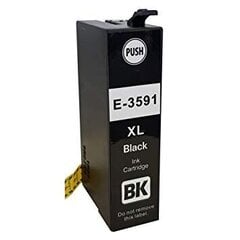 Analogine kasete rasaliniams spausdintuvams Epson 35Xl, T3591 C13T35914010 Black kaina ir informacija | Kasetės rašaliniams spausdintuvams | pigu.lt