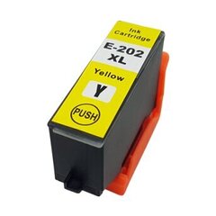 Analogine kasete rasaliniams spausdintuvams Epson 202Xl Yellow kaina ir informacija | Kasetės rašaliniams spausdintuvams | pigu.lt