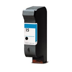 Analogine kasete rasaliniams spausdintuvams Hp 15 Black kaina ir informacija | Kasetės rašaliniams spausdintuvams | pigu.lt