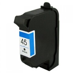 Analogine kasete rasaliniams spausdintuvams Hp 45 Black kaina ir informacija | Kasetės rašaliniams spausdintuvams | pigu.lt