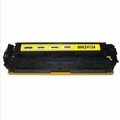 Совместимый тонерikassett Hp 305A, Ce412A Yellow цена и информация | Картриджи для лазерных принтеров | pigu.lt
