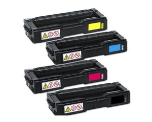 Комплект совместимых тонеров Ricoh Aficio Sp C252Dn / Sp C252Sf / РЎ262, 40753 Cmyk цена и информация | Картриджи для лазерных принтеров | pigu.lt