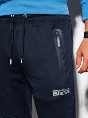 Темно-синие мужские повседневные брюки Arizon цена и информация | Штаны мужские | pigu.lt