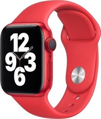 Apple Watch Band Sport Band Red цена и информация | Аксессуары для смарт-часов и браслетов | pigu.lt